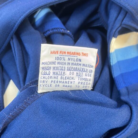 Vintage 70s Afrc Actionwear sweet jumper capri running pants, size L - Picture 8 of 8